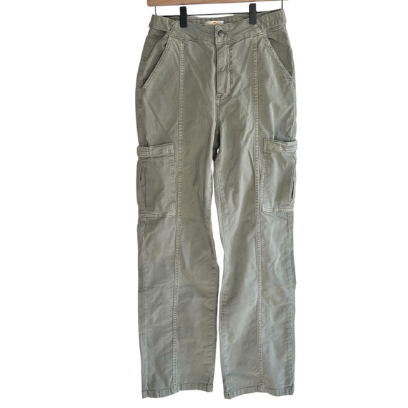 NWOT Marine Layer Amara Straight Leg Cargo Pants Women’s Size 6 Utility Outdoors - Picture 1 of 15
